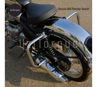 Protezione sella/borsa per Royal Enfield Classic 650 (cromo)