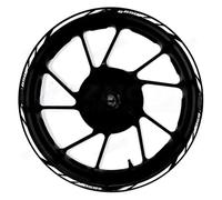 Protezione serbatoio Decorazione Adesiva Per Cerchioni Di Motocicletta Per HONDA CBR650R CBR 650R Da 17 Pollici, Accessori Riflettenti(Grey)