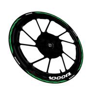 Protezione serbatoio Decorazione Per Moto Per HONDA CB1000R CB 1000R, Strisce Per Cerchioni, Adesivi Per Mozzo Ruota, Accessori(Vert)