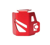 Protezione Serbatoio Liquido Dei Freni Posteriore Motocicletta Per Triumph Per TIGER 800 XC XR Per Sport 660 Per Trident 660 Tappo serbatoio carburante(ROSSO)
