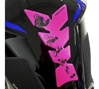 Protezione Serbatoio OneDesign Rosso Fluo Rosso