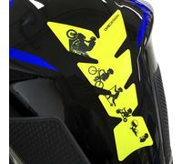 Protezione Serbatoio OneDesign Rosso Fluo Rosso
