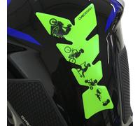Protezione Serbatoio OneDesign Rosso Fluo Rosso