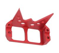 Protezione servosterzo Protezione SOA, protezione servo prestazioni stabili in lega di alluminio per auto RC 1/10 (rosso)