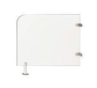 Protezione sguardi per WC, protezione sguardi indiscreti a pavimento per orinatoio, divisorio per WC, protezione per la privacy per orinatoi per bambini, asili, scuole, luoghi pubblici (23,6)