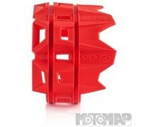 PROTEZIONE SILENZIATORE SILENCER PROTECTOR ROSSO HONDA CRF 250 450 ACERBIS