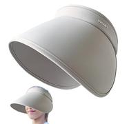 Protezione Solare Cappello A Cilindro Vuoto - Fibra Di Poliestere Regolabile | Crema Solare In Seta Ghiacciata A Faccia Piena, Cappello Da Spiaggia Leggero Con Estate Esterna Essenziale Per Il Giardin