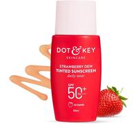 Protezione solare colorata rugiada alla fragola Dot & Key SPF 50+ P