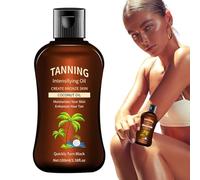 Protezione Solare E Abbronzatura Olio Da Sole Spray | Olioss Di Doratura Per Abbronzante Pre -singola E Scuro Nutriente Con Un Booster Marrone | Da 100 Ml Impermeabili Con Ingredienti Naturali