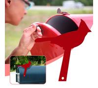 Protezione solare modello uccellino rosso cassetta postale acrilico decorazione