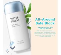 Protezione solare morbida Missha All Around Safe Block impermeabile 70 ml SPF...