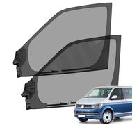 Protezione Solare per Finestrini Dell'Auto, Zanzariere per Porta Anteriore (Coppia) Set 2 Pezzi Compatibili con VW T4 T5 T6 T6.1 T7 California 1990-2025, In Rete Traspirante, per Campeggio