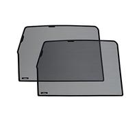 Protezione solare per la posteriore finestra di uma generazione in in polymerbeschichteten tessuto speciale. Scuro Esecuzione per posteriori con 15% luce durc hlassigkeit. Secondo Schneller un e smontaggio