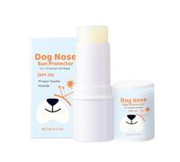 Protezione solare per naso di cane 25 - Protezione solare naturale con burro di karité e olivello spinoso - Idrata e protegge il naso sensibile - Fragranza (6 g) PzY570 (White, 6.4X2.8X.2.8cm)