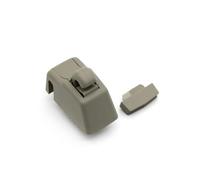 Protezione solare per parabrezza Supporto per gancio di fissaggio per aletta parasole per auto, base per VW, per Touareg, per Audi(Gray)