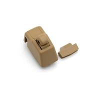Protezione solare per parabrezza Supporto per gancio di fissaggio per aletta parasole per auto, base per VW, per Touareg, per Audi(Dark Beige)