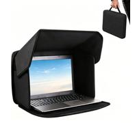 Protezione solare universale per laptop, borsa pieghevole 2 in 1 per laptop da 12-16 pollici, protezione solare e protezione dagli sguardi indiscreti, per lavoro all'aperto, protezione solare