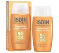Protezione Solare Viso Isdin Fusion water magic glow Spf 50 50 ml