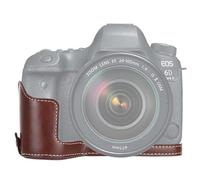 Protezione Sostitutiva per Fotocamera 1/4 di Pollice Leather Camera PU Discussione Caso Base Mezzo per for Canon EOS 6D / 6D Mark II