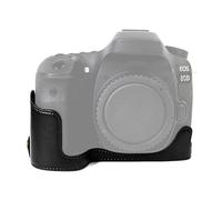 Protezione Sostitutiva per Fotocamera Base a Mezza Custodia in Pelle PU da 1/4 di Pollice per for Canon EOS 80D / 70D