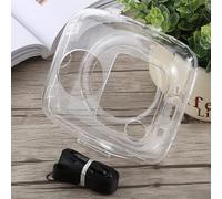 Protezione Sostitutiva per Fotocamera Custodia a Guscio di Cristallo Protettivo con Cinturino per for FUJIFILM for instax Square SQ10 (Trasparente)