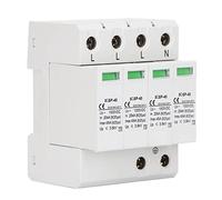 Protezione Sovratensioni DC 1000VDC 40KA, Protezione Sovracorrente Sovratemperatura Controllo Termico IP20 Materiale PC Montaggio Guida DIN 35mm per Sistemi Fotovoltaici (4P)