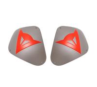 Protezione Spalle Dainese SPORT ALUMINUM Alluminio/Rosso-Fluo