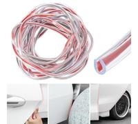 Protezione Sportello Auto, Paracolpi Sportello Auto 5M, Striscia Protettiva per Bordi delle Portiere Auto Trasparente, Universale Protezione Porta di Gomma a Forma di U, per Maggior Parte delle Auto
