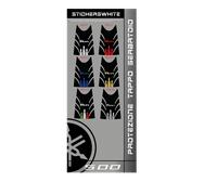 PROTEZIONE SPORTELLO SERBATOIO TMAX 500 ADESIVO IN CRYSTAL T-MAX t max 2008/2011