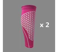 Protezione Stinchi Calcio Compressione Gamba Manicotto Polpaccio Cuscinetti Fan