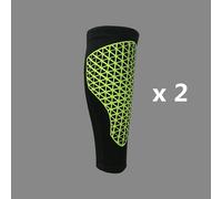 Protezione Stinchi Calcio Compressione Gamba Manicotto Polpaccio Cuscinetti Fan