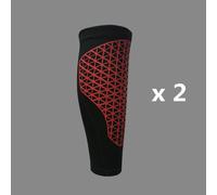 Protezione Stinchi Calcio Compressione Gamba Manicotto Polpaccio Cuscinetti Fan