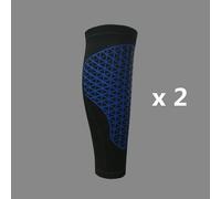 Protezione Stinchi Calcio Compressione Gamba Manicotto Polpaccio Cuscinetti Fan