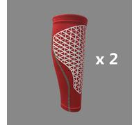 Protezione Stinchi Calcio Compressione Gamba Manicotto Polpaccio Cuscinetti Fan