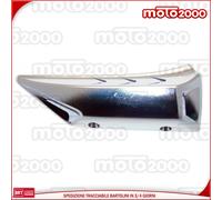 PROTEZIONE SUPERIORE MARMITTA CROMATA LUCIDA YAMAHA T-MAX TMAX 500 DAL 2009