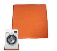 Protezione superiore per lavatrice e asciugatrice - 60 x 60 cm, tappetino impermeabile in silicone | antigraffio - scudo in silicone antiscivolo per dispositivi di lavanderia, ideale per L