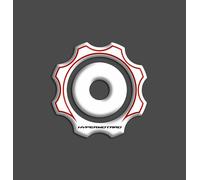 Protezione tappo benzina Ducati Hypermotard 796 / 821 / 939 / 1100 GP-698 WHITE