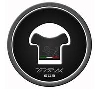 PROTEZIONE TAPPO BENZINA IN RESINA 3D COMPATIBILE CON BENELLI TRK 502 PRE-044 (Black)