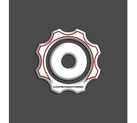 PROTEZIONE TAPPO BENZINA RESINA 3D COMPATIBILE CON DUCATI Hypermotard 796/821 / 939/1100 GP-698 (White)