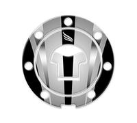 PROTEZIONE TAPPO BENZINA RESINA 3D COMPATIBILE CON HONDA CBR 600 RR 2004-2008 GP-669(NWS) (Nero)
