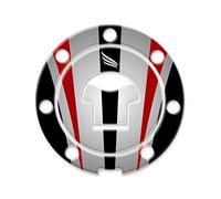 PROTEZIONE TAPPO BENZINA RESINA 3D COMPATIBILE CON HONDA CBR 600 RR 2004-2008 GP-669(NWS) (Rosso)