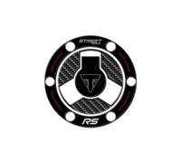 PROTEZIONE TAPPO BENZINA RESINA 3D COMPATIBILE CON TRIUMPH STREET TRIPLE 765 RS 2024 GP-1058 (Carnival Red)