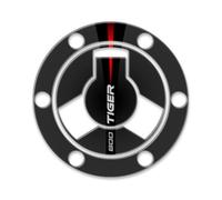 PROTEZIONE TAPPO BENZINA RESINA 3D COMPATIBILE CON TRIUMPH TIGER 800 2018-2019 FM-1013 (Rosso)