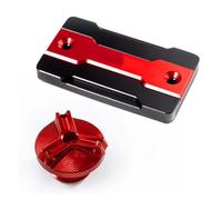 Protezione Tappo Serbatoio Liquido Freni Anteriore Per Suzuki Per Vstrom 650 Per V-strom 650 1000 Xt DL650 1000 250 V Per Strom650(Un set rosso)