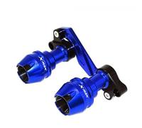Protezione Telaio Forcella Anteriore per Moto, Tubo Marmitta Anticaduta per Y&amaha XMAX300, Xmax 300, Slider Telaio Antiurto Tamponi Paratelaio Crash Protector(Blu)