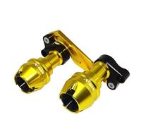 Protezione Telaio Forcella Anteriore per Moto, Tubo Marmitta Anticaduta per Y&amaha XMAX300, Xmax 300, Slider Telaio Antiurto Tamponi Paratelaio Crash Protector(Oro)