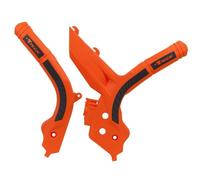PROTEZIONE TELAIO RTECH ARANCIO K -COMPATIBILE KTM SX SXF DAL 2019 AL 2022 TUTTE