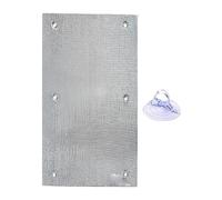 Protezione Termica Per Pellicole Per Vetri | 1 X Pellicola Protettiva Solare Riflettente Bifacciale 10x10x70 Cm Pellicola Termoisolante Contro Il Calore, I Raggi UV E Il Freddo, Estate E Inverno, Fine