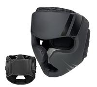 Protezione testa Boxe Sparring, Casco Integrale Arti Marziali, Attrezzatura Leggera di Protezione, Protezione Testa Assorbente Gli Urti per Boxe Lotta Arti Marziali
