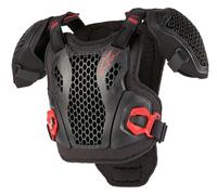 Protezione Torace Alpinestars Bionic Action Ragazzo - Nero/Rosso 674042413